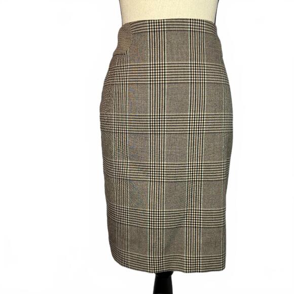 Jupe Longue Collins & Pyne Ltd - Taille 12 - Plaid écossais Multicolore - Coton - A-Line
